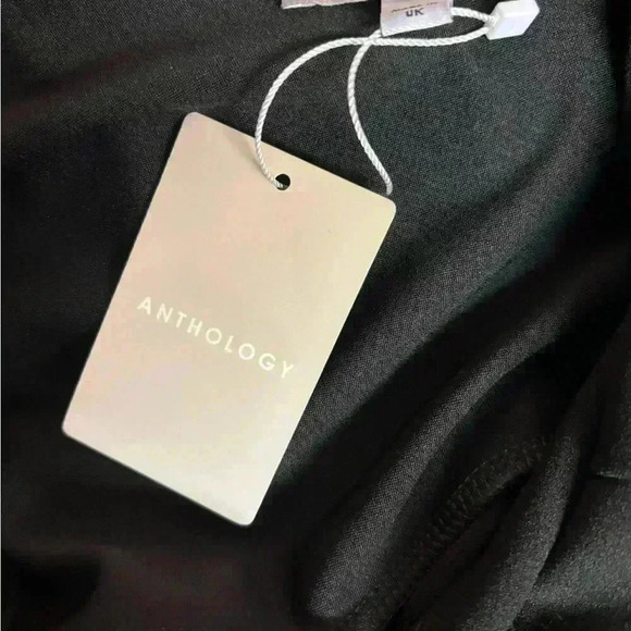 Anthology Black Angel Sleeve Jumpsuit Size 16 - Picture 3 of 9